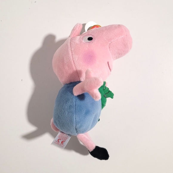 Peppa Pig George and Dinosaur Beanie Small Plush Lot - Picture 3 of 6